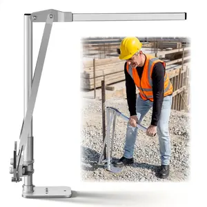 VEVOR T Post Puller, 3.54 in Max Clamping Width, Heavy-Duty Steel Jaw Grip, Powder-Coated Finish, Easy to Store, Labor-Saving Fence T-Post Remover Tool for Rebar Stakes, Wood Stakes, and Road Signs