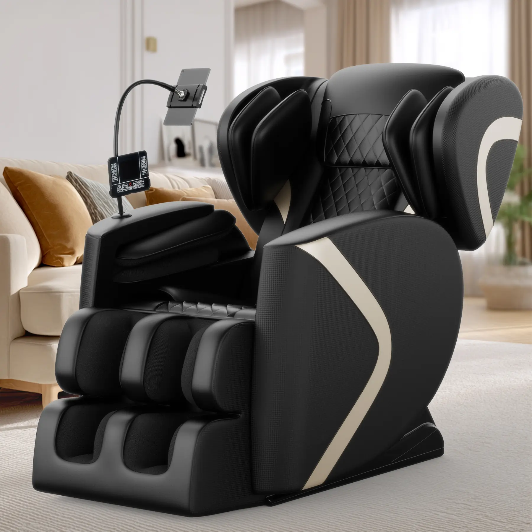 2026 Zero Gravity Full Body Air Pressure Massage Recliner Chair, Electric Massage Chair Massager, Mother's Day Gifts for Women, Indoor Leisure Relaxation Massage Gift