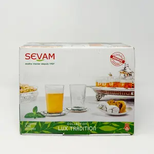 Sevam Lux Traditional collection 12-piece glass