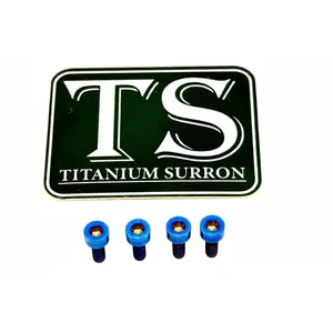 Titanium Baja Designs Headlight Cover Plate Bolts (4)