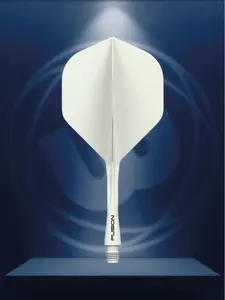 Winmau Fusion Integrated Flight & Shaft Solid White Intermediate