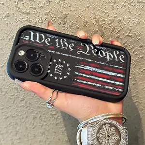 Flag Design Phone Case for iPhone Models 16, 14, 15, 11, 12, 13 Pro, XS Max, X,  with Stylish Lens Protection