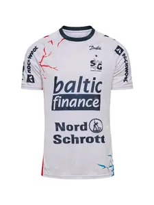 Home jersey, handball match jersey, autumn sports jersey, Dry Quickly men's T-shirt, oversized children's clothing, sweat absorbing, breathable, skin friendly