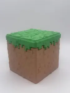 3D Printed building block inspired storage box 