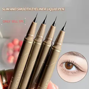 Fine Smooth Eyeliner Liquid Pen Makeup Balm Non-Flammable Scpn/cpnp Notified Ca Prop 65 Exempt Ideal for Precise Application Waterproof Eyeliner