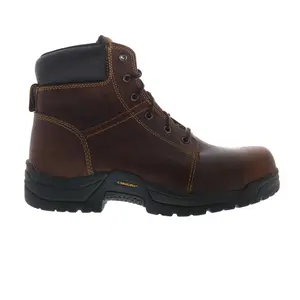 Carolina Steel Toe 6" CA2525 Mens Brown Wide Leather Work & Safety Boots