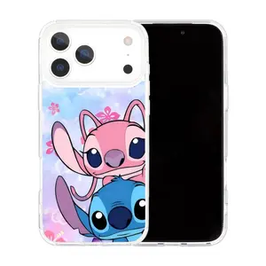Disney Stitch MagSafe Magnetic Phone Case for iPhone 17 Series with Cute Cartoon Design Protective Features & MagSafe Compatibility Adorable Stitch Design for Disney Fans - Minor Bumps