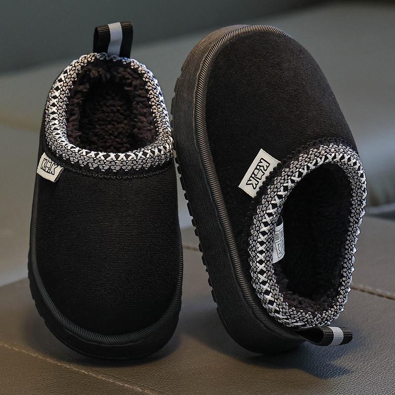 Simple and Casual Indoor Fashion Slippers for Kids, Boys and Girls, Students, Autumn and Winter Home Use