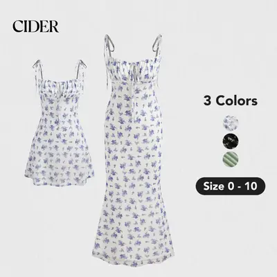 Erin Welbrock Sunnyshic Womens Summer Elegant Lace Patchwork Ditsy Floral  Strap Mini Dress - TikTok Shop