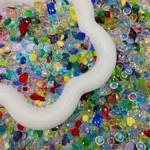 Glass Rhinestone Pointed Back K9 Crystal Nail Art Gems DIY Decoration