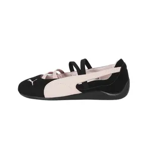 Puma Speedcat Ballet Black Powder Pink Women's Perfect Daily Trendy Casual Lifestyle Fashion Footwear Walking Sneaker Shoe Girl