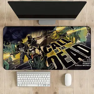 Call of the Dead Loading Screen Mouse Pad, Call of Duty Zombies Gaming Desk Mat, High-Resolution Art for Zombie Fans, FPS Enthusiasts
