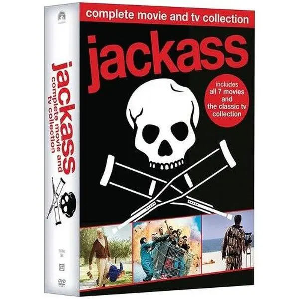 Jackass: Complete Movie & TV Compilation (11 DVDs Pack, Comedy Videos, English Subtitled) - Includes 7-Movie Set, Classic TV Set [DVD]