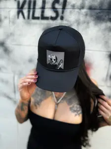 JASON CURVED BILL BLACK HAT