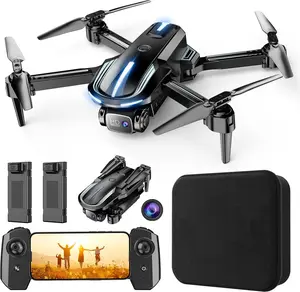 Drone with Camera for Adults Beginners Kids, Fun 1080P Foldable Mini Drone for Exciting Indoor Outdoor Play, RC Quadcopter with 2 Batteries, One Key Start, Easy to Fly, Altitude Hold, 3D Flips Drones Cameras
