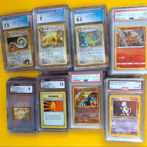 (8-10's Only!) PSA/CGC Mystery Pokemon Slab - From Vintage to New Era. Plus a Vintage Card and Bonus Card!