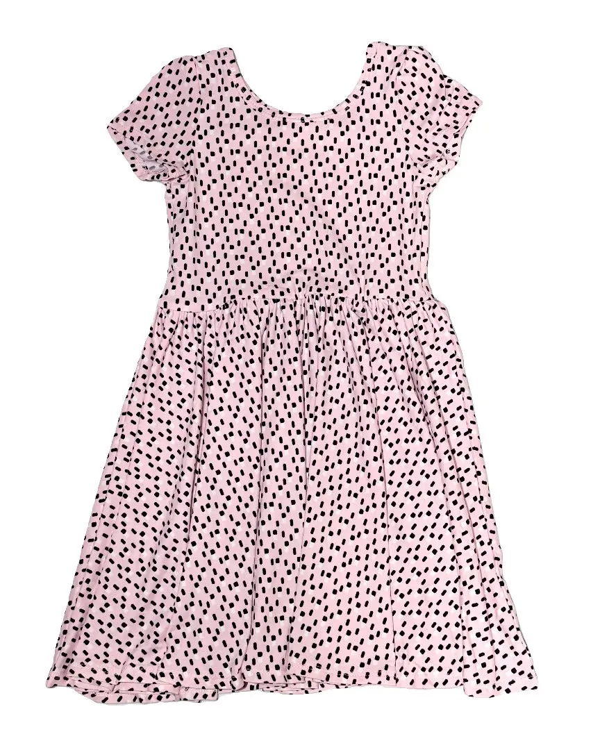 Bubblegum Sprinkles Cap Dress