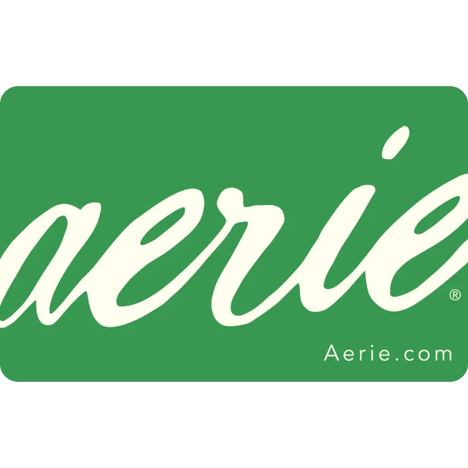 Aerie eGift Card | Women's Intimates, Loungewear, Swim & Activewear Aerie eGift Card | Women's Intimates, Loungewear, Swim & Activewear