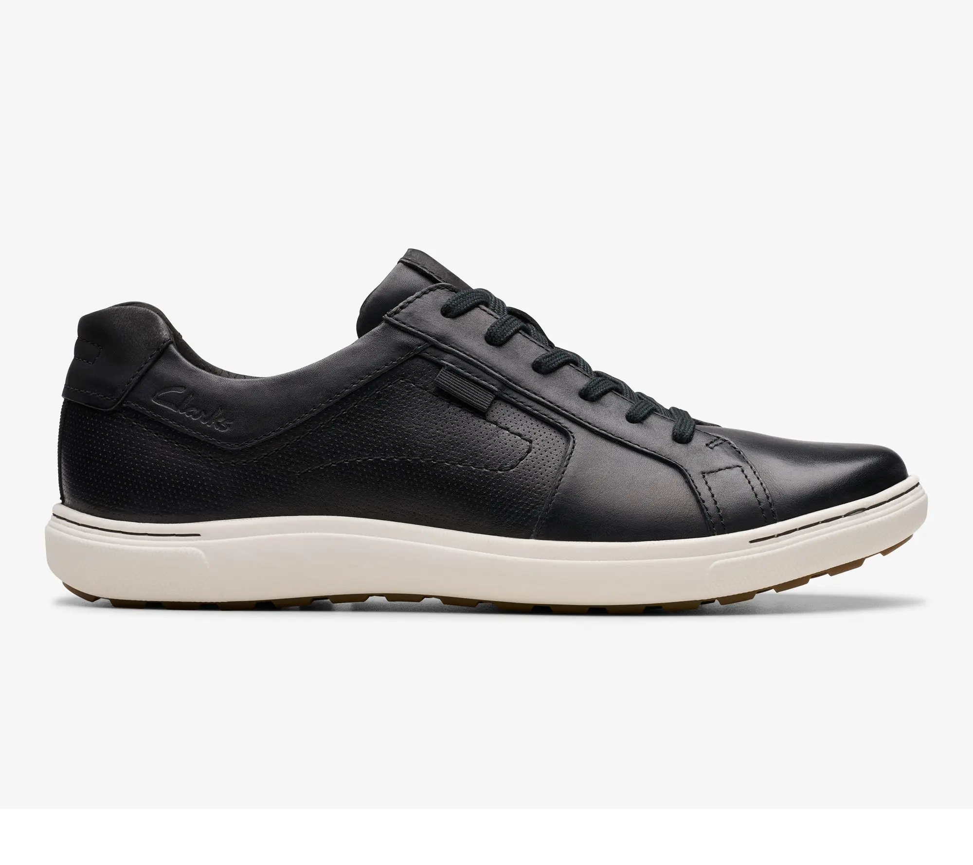 Clarks Men's Leather Fashion Sneakers-MapstoneLace-Up
