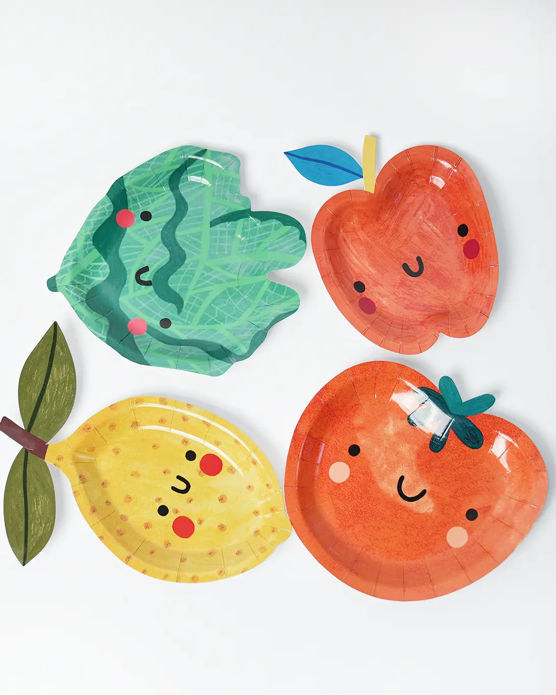 Little Chef Fruity Cutie Dessert Plates | Set of 12