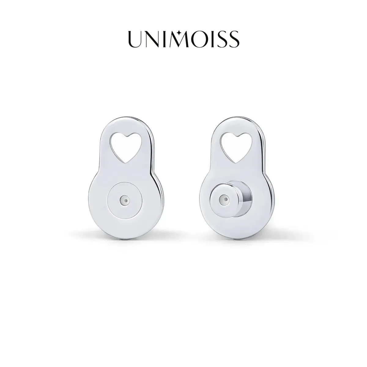 UniMoiss Unisex Earring Lifters, Anti-Droop Support Backs, Universal Stoppers, Daily Stabilizers