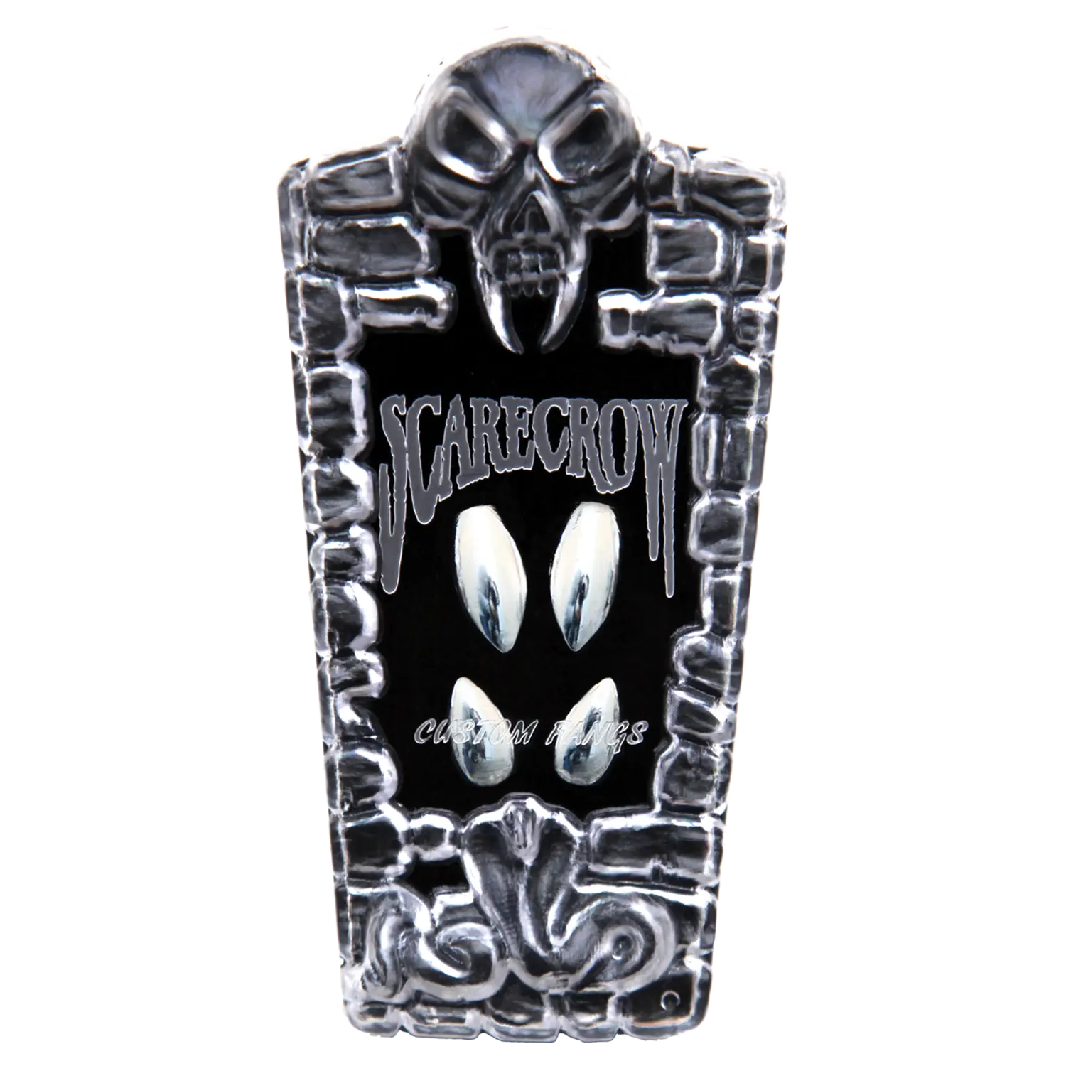 Scarecrow Chrome Werewolf Deluxe Custom Fit Fangs