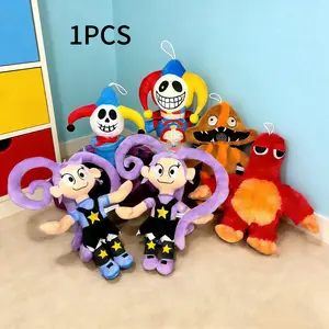 Bobo Game Time Bobble Monster Clown Lily Plush Toy, Soft Stuffed Doll, Children Sleep Soother, Boy Girl Birthday Gift, Home Decor Collection, Soft Stuffed Figure