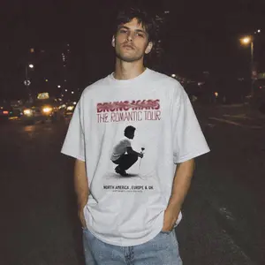 [Sale up to 30%], [Free Ship] Bruno The Romantic Tour 2026 Shirt, Concert, Unisex T Shirt, Music Fan , Mars Valentine Gift
