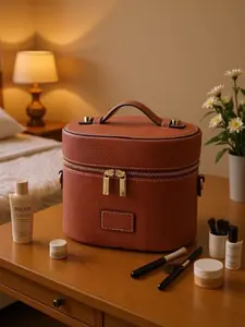 Advanced Detachable Makeup Bag, Large Capacity Travel Cosmetic Organizer, Durable Design, Ideal for Travel and Daily Use, Essential Beauty Accessory