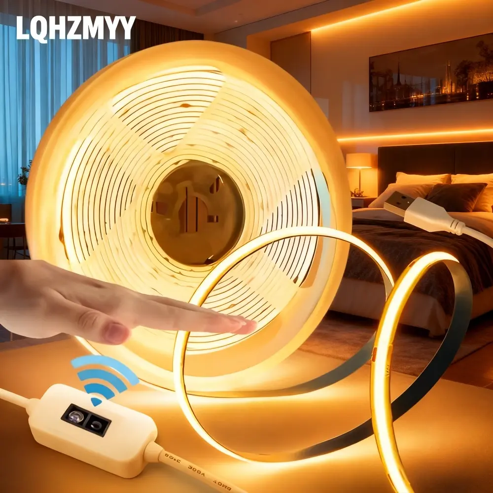Lqhzmyy USB Powered LED Strip Light with Motion Sensor Control ...