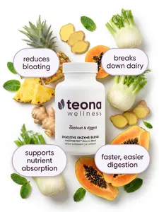 Teona Debloat & Digest — Digestive Enzyme Blend