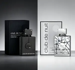 ARMAF Club De Nuit Men & Sillage Perfume Set 3.6oz Original Dubai Fragrance Long Lasting Spray Luxury Gift Combo