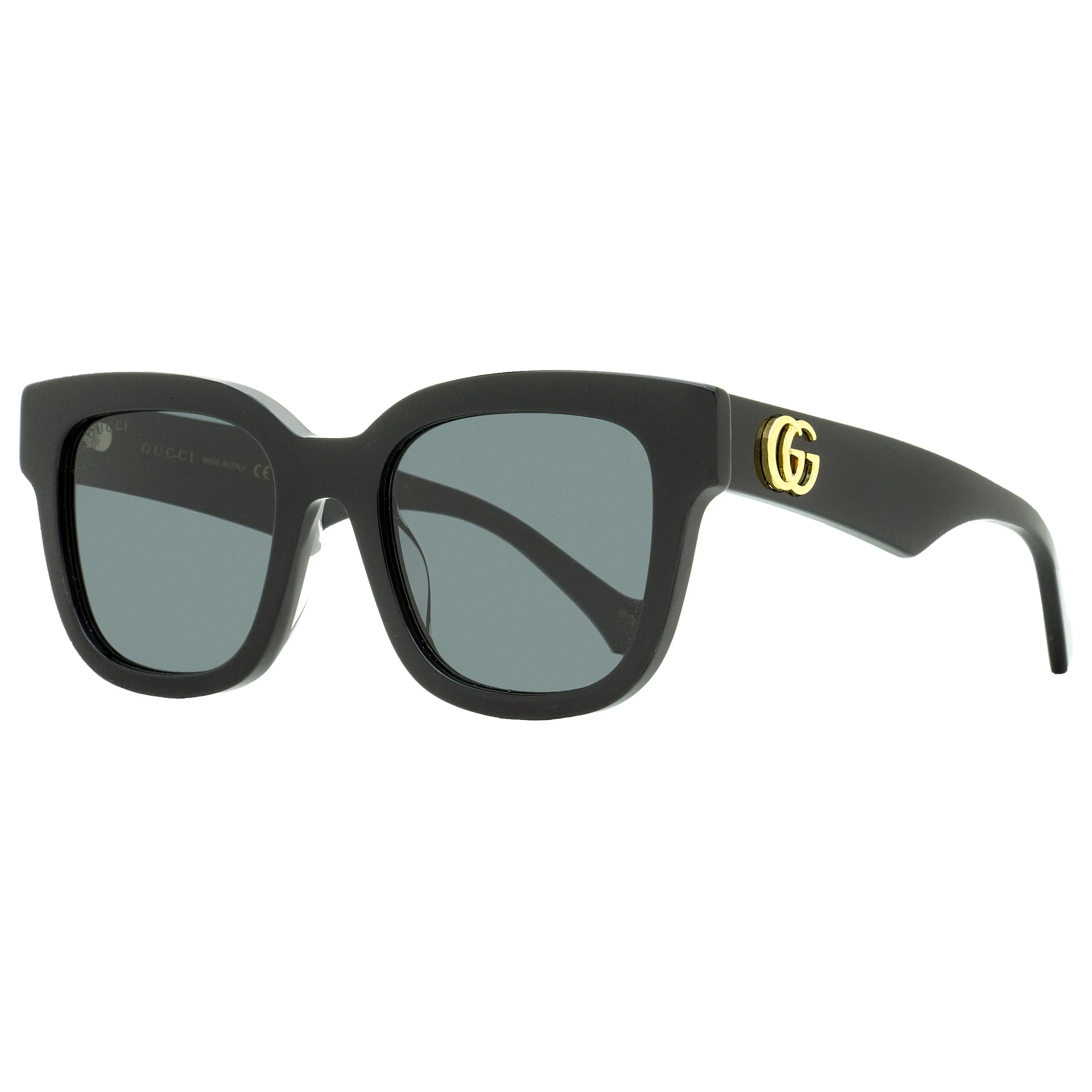 Gucci Logo Sunglasses GG0998S 001 Black 52mm Gucci Logo Sunglasses GG0998S 001 Black 52mm