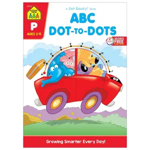 School Zone ABC Dot-to-Dots Workbook: Preschool, Kindergarten, Connect the Dots, Alphabet, Letter Puzzles, Creative, and More (A Get Ready!™ Activity Book Series) Paperback – July 24, 2017
