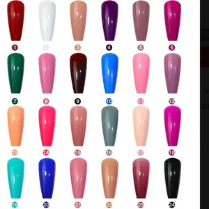 Full Size Polish, Multicolor, Vibrant, Press-On Nails, Nail Polish Strips Long-lasting