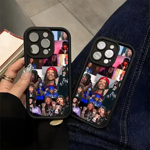 King Von Hip Hop Rapper Style Phone Case Compatible with iPhone 11/12/13/14/15/16 (Pro Max/Plus) - Trendy Design for Music Lovers, Great for Birthdays & Holidays
