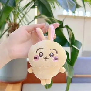 Chiikawa Plush Doll Pendant Star Hugging Series Hachiware USAGI Cute Cartoon Keychain Hanging Keychain Plush Doll Accessories