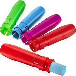 Sidewalk Chalk Holders Railroad Chalk Holder Jumbo Plastic Adjustable Clip for Kids Teachers Students Back to School Office Classroom