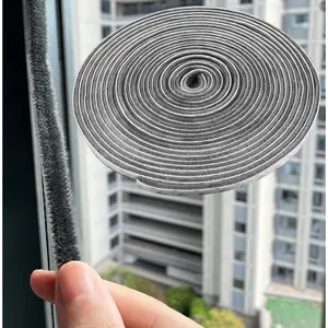 33 Ft Self-Adhesiveair Weather Stripping Door Seal,Conditioner Window Seal Stronger Stickiness for Soundproofing,Windproof,(0.35" W x 0.2" H, Gray) (33FT, 0.35" W x 0.2" H)