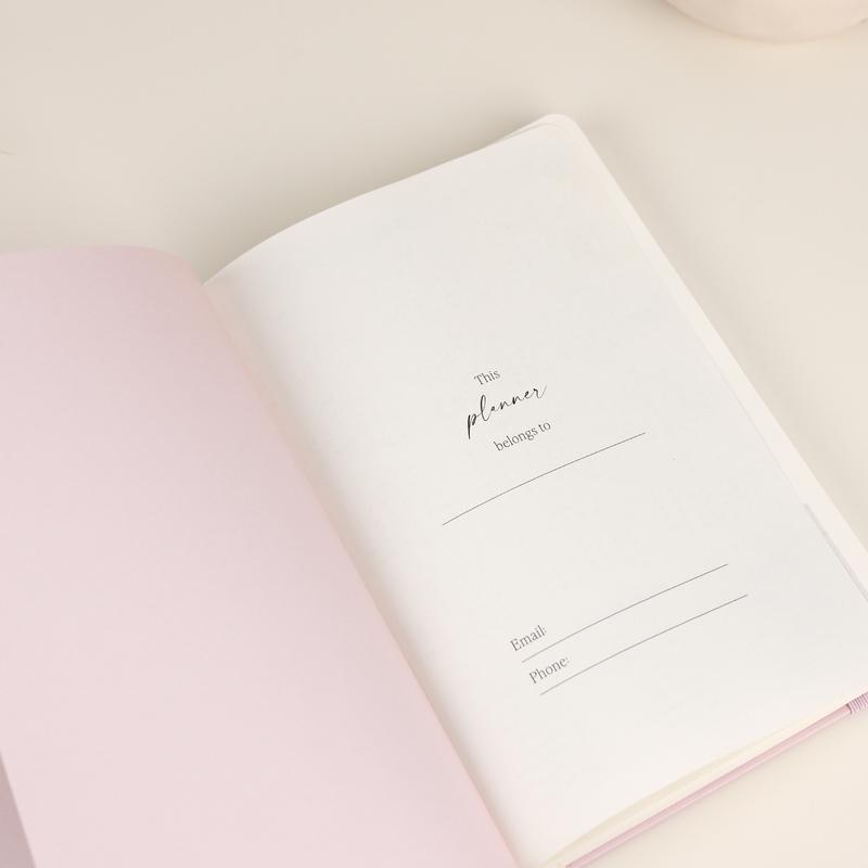 2026 Planner - Undated Monthly, Weekly & Daily Productivity Planner for Planning Your Success - To Do List, Habit Tracker, Notebook, Journal,  Diary, Hardcover, Aesthetic, Academic, Stylish School or Office Supplies