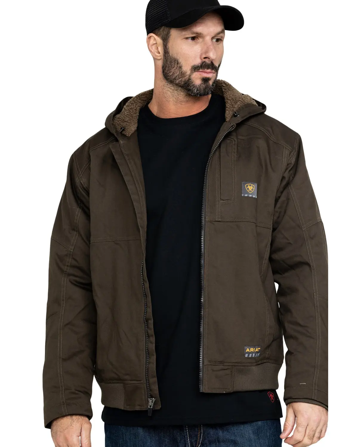 Ariat Men's Men'S Rebar Dura Canvas Zip-Front Work Jacket Big And Tall - 10027842-Tll