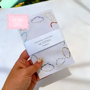 Friendship Bracelet Notepad | 4”x6” 50 Sheets