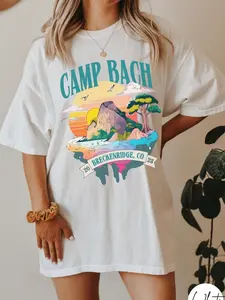 Retro Camp Bachelorette Shirts, Custom Camping Bachelorette Party Shirts, Bridesmaid Team Bride Shirt, Personalized Cabin Girls Trip Tees