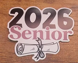 Senior 2026 stickers