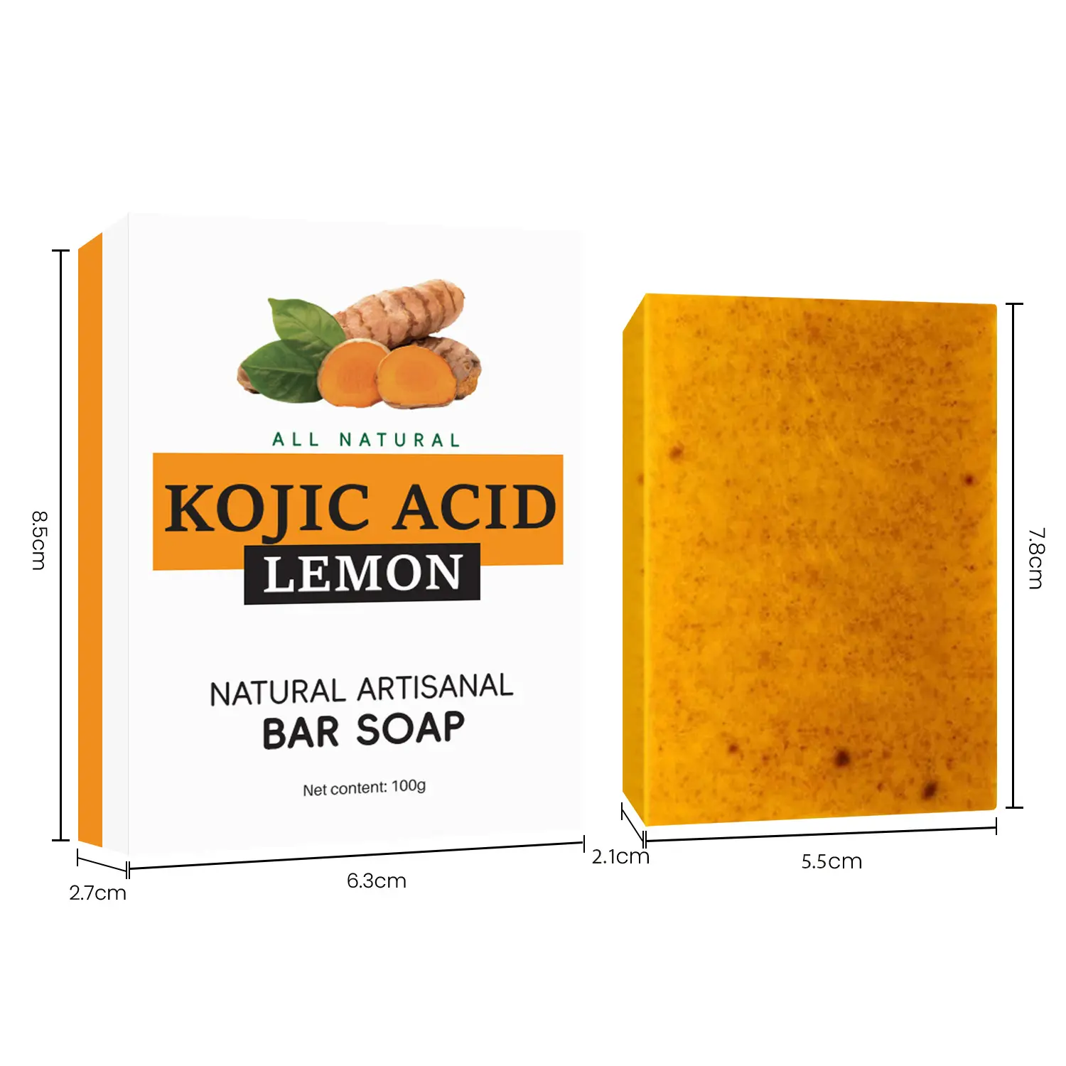 Turmeric Lemon Granule Soap [N