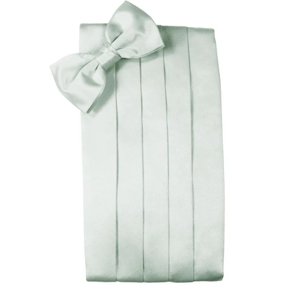 Sea Glass Luxury Satin Cummerbund