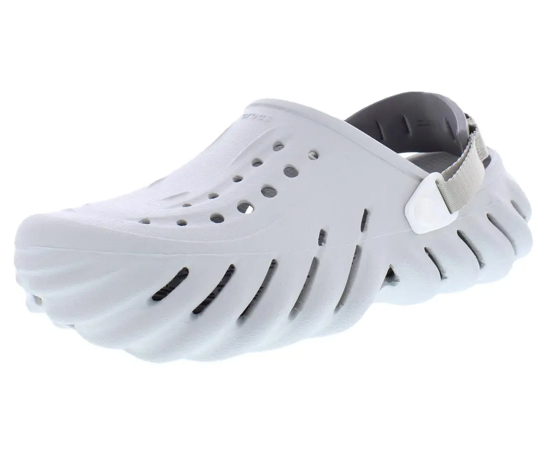 Crocs Echo Clog Unisex Shoes, Color: Atmosphere/White