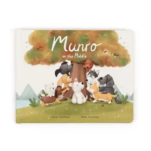 Jellycat Munro in the Middle Book