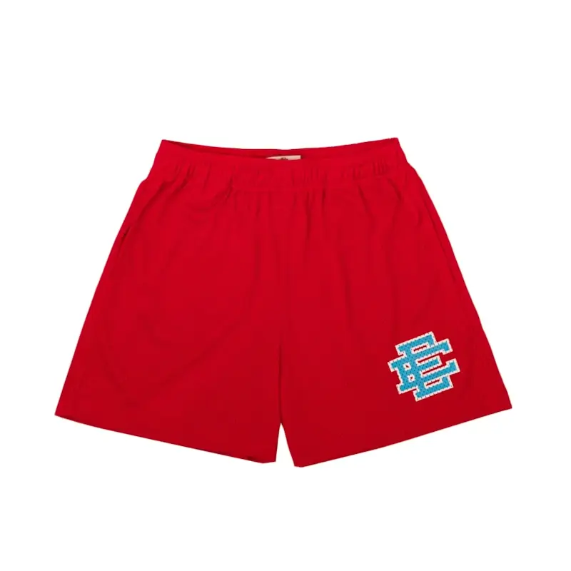 EE Shorts - Red/Aqua