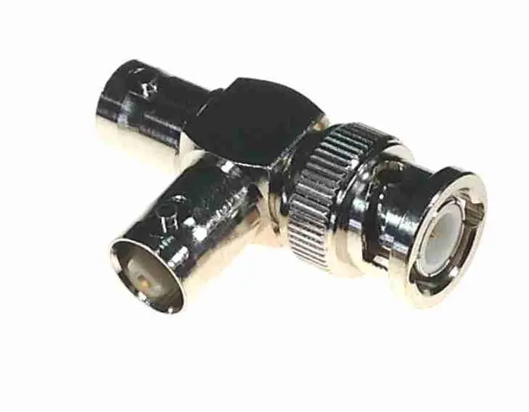 BNC Male To Dual BNC Female Adapter "T"